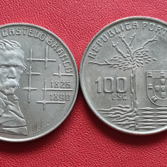 Portugalia 100 escudos 1990 Camilo Castelo Branco