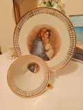 Set porțelan vintage Mitterteich Bavaria - anii &#039;60 - decor artistic