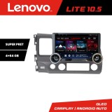 Navigatie Honda Civic 2005-2011 Kit-044 Lenovo 8 core 4+64 10.5 inch Incell 1K android Wifi 5Ghz gps internet CarStore Technology