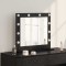 vidaXL Oglindă de toaletă cu oglindă Stejar Negru 60 x 55 x 18 cm 868286