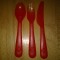 **IKEA KALAS set tac&acirc;muri copii | portocaliu