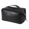 Geanta pentru cosmetice, 23 x 11 x 11 cm, piele PU, negru