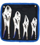 Set de 4 clesti reglabili autoblocanti, Toolhub