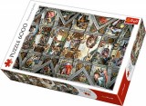 Puzzle Trefl 6000 piese Tavanul Capelei Sixtine, multicolor