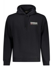 Hanorac bărbați, cu logo, Regular fit, negru, M