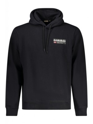 Hanorac bărbați, cu logo, Regular fit, negru, M foto