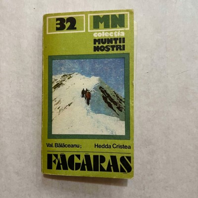 Val. Balaceanu - Fagaras + Harta foto