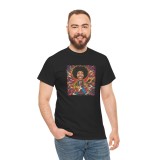 Tricou personalizat Music, negru, Jimi Hendrix, pasionatii de muzica, marimea M