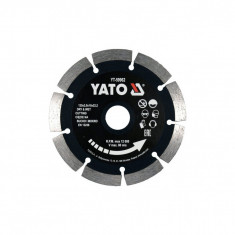 Disc diamantat segmentat 125 x 22.2 x 2 mm Yato YT-59962 foto