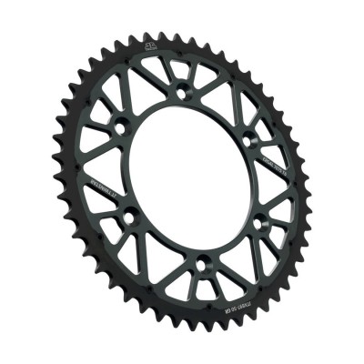 MBS Pinion spate Aluminiu + fier KTM, Twinstar, 520 Z50, gri/negru, Cod Produs: JTX89750GR foto