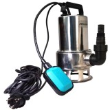 Progarden CSP400Dinox-1A - Pompa submersibila de drenaj apa curata 400 W 7 m 125 l/min carcasa inox flotor monofazata