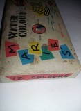 acuarele vechi in ambalaj original,acuarele WATER COLOUR-Trade Mark-China,T.GRAT