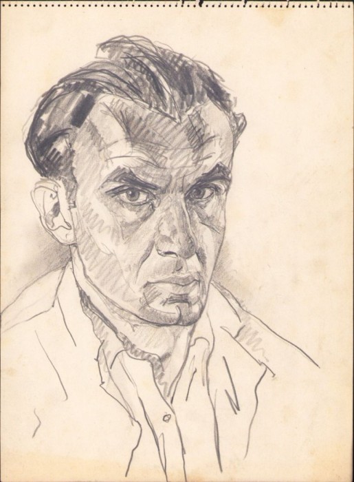 A1709 Schiță de Dimitrie &bdquo;Puiu&rdquo; Eitel, nesemnată