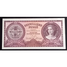 Ungaria, 1 Milliard Pengo 1946.