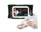 Cumpara ieftin Servetele umede SNEAKERS pentru curatare incaltaminte, SIRETILA, pachet cu 30 de servetele