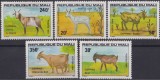 MALI 1984 FAUNA ANIMALE DOMESTICE CAPRE, Nestampilat