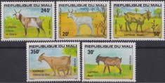 MALI 1984 FAUNA ANIMALE DOMESTICE CAPRE foto