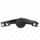 Kink Collar &amp; Gag-Bila din Silicon 4 cm Gag Model 1 60 X 2 cm