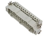 Conector ILME HDC Insert Contact Tată CNE 24 pini 16A 600V