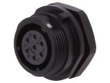 Soclu SP17 mamă PIN 7 IP68 700V 5A lipire 0,75mm2