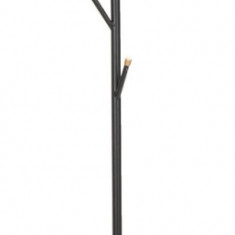 Cuier cu suport umbrele Glam, Mauro Ferretti, Ø 26x176 cm, fier, negru/auriu