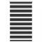 Jaluzea tip zebra, 50 x 100 cm, negru