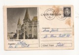 RF24 -Carte Postala- Castelul Huniazilor, circulata Ploiesti- Iasi 1959