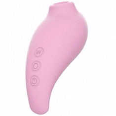 Stimulator Clitoris Revelation Suction Climax 9 Moduri Silicon USB Roz