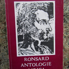 Ronsard - Antologie lirica (1967)