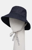 A.P.C. pălărie din denim bob rachel 2.0 culoarea albastru marin, COCSX.M24136