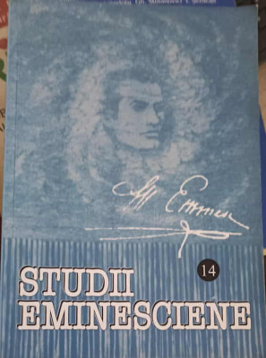 STUDII EMINESCIENE. CAIETELE COLOCVIULUI NATIONAL STUDENTESC MIHAI EMIENSCU-DUMITRU IRIMIA foto