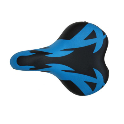 Sa pentru bicicleta MTB Dragon Fly, nylon, Negru/Albastru foto