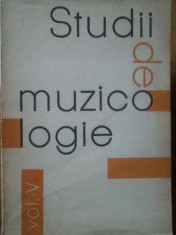 Studii De Muzicologie Vol V - Corneliu Buescu ,519583 foto