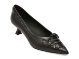 Pantofi eleganti EPICA negri, H6282, din piele naturala