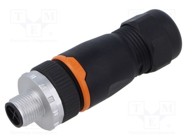Conector M12 3 pini tată drept IP67 pe cablu aurit LAPP