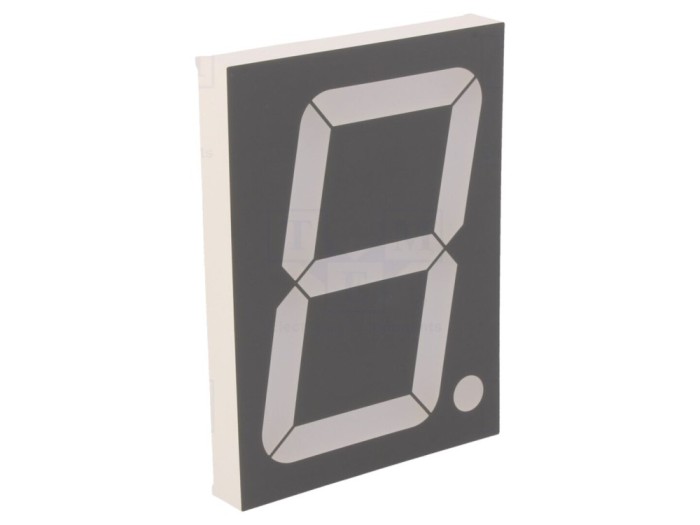 Afișaj LED 7 Segmente 101.6mm Roșu
