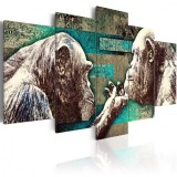 Cumpara ieftin Tablou - Learning of Tenderness 100x50 cm