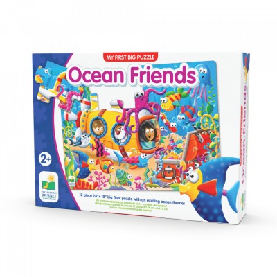 Primul Meu Puzzle De Podea - Prietenii Oceanului foto