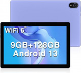 Cumpara ieftin Tableta Doogee U10 Purple, 10.1 IPS HD, Android 13, 9GB RAM (4+5), 128GB ROM, Quad Core RK3562, 5060 mAh, wifi6, TUV, Aplicatii Copii