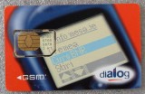 ROMANIA CARTELA DIALOG GSM CU SIM CIP REATASAT - PENTRU COLECTIONARI **