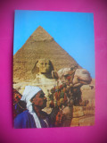 HOPCT 16202 COSTUM BEDUIN SFINXUL SI PIRAMIDA LUI KEOPS-GIZA-EGIPT-NECIRCULATA, Printata