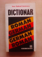 Dictionar roman-german , german-roman - IOAN G. LAZARESCU foto