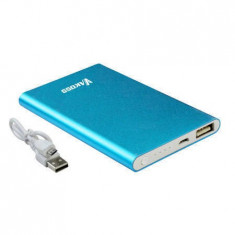 Acumulator extern Vakoss TP-2574B Power Bank 5000 mAh blue foto