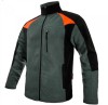 Bluza polar Elegance gri cu negru