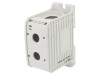 Conector de Șine 300mm2 Piste 1 Borne 2 Gri