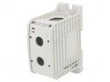 Conector de Șine 300mm2 Piste 1 Borne 2 Gri