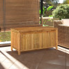 Cutie de depozitare de gradina, 110x52x55 cm, bambus GartenMobel Dekor, vidaXL