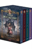 A Series of Unfortunate Events #1-4 Netflix Tie-In Box Set - Lemony Snicket