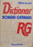 Dictionar Roman-German Mihai Anutei, Editura Stiintifica, 1619 pagini, Limba Romana