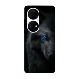 Husa compatibila cu Huawei P40 Pro model Wolf, Silicon, TPU, Viceversa, Transparent, Carcasa